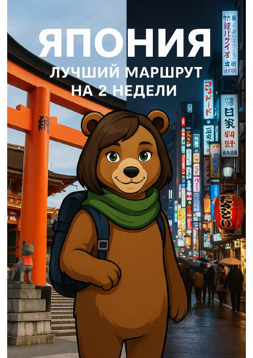 Обложка гайда по Японии